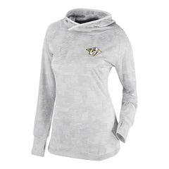 NHL Nashville Predators Columbia Women's Omni-Wick Sunday Ball Pullover Hoodie - White
