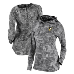 NHL Pittsburgh Penguins Columbia Women's Omni-Wick Sunday Ball Pullover Hoodie - Black