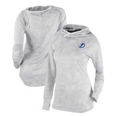 NHL Tampa Bay Lightning Columbia Women's Omni-Wick Sunday Ball Pullover Hoodie - White
