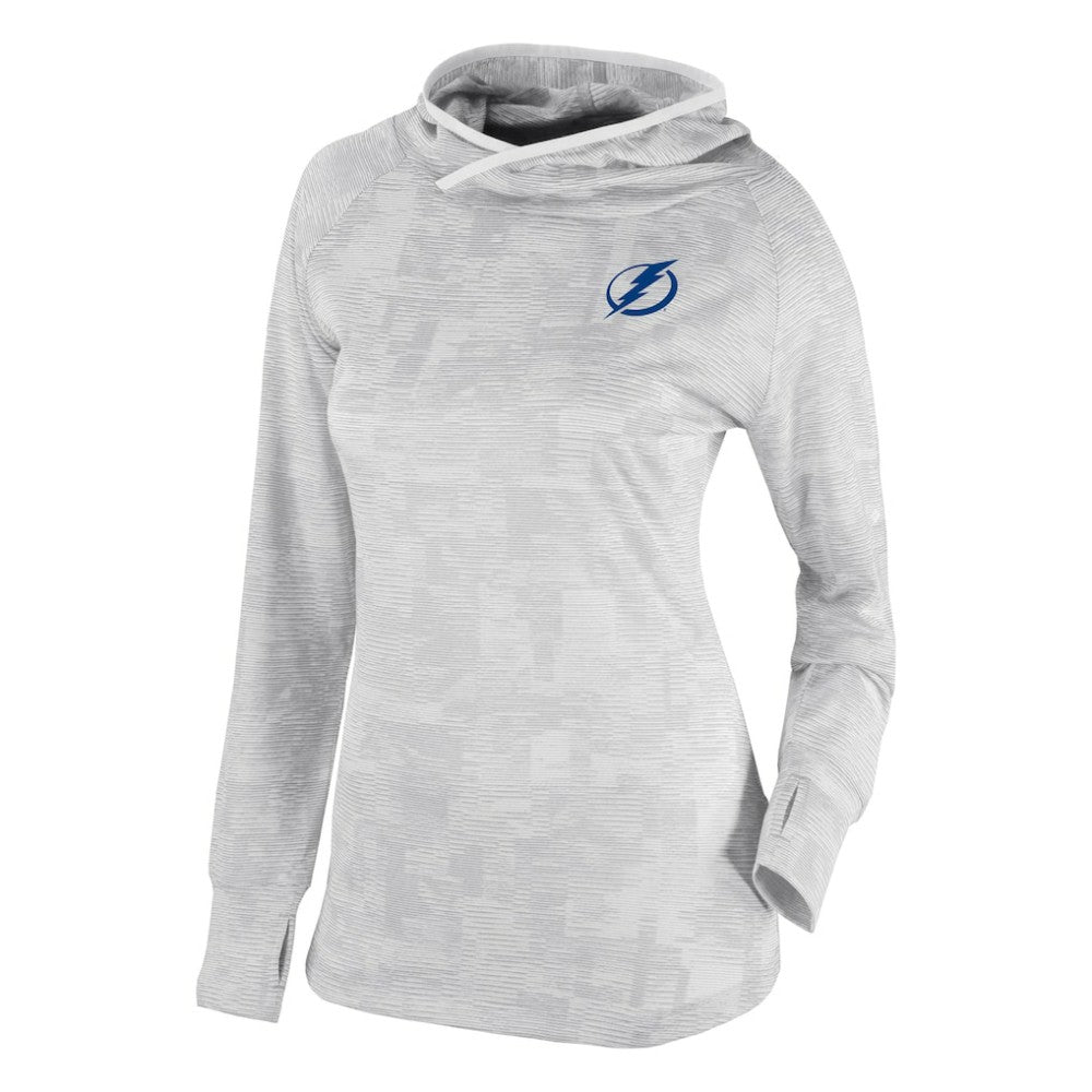 NHL Tampa Bay Lightning Columbia Women's Omni-Wick Sunday Ball Pullover Hoodie - White