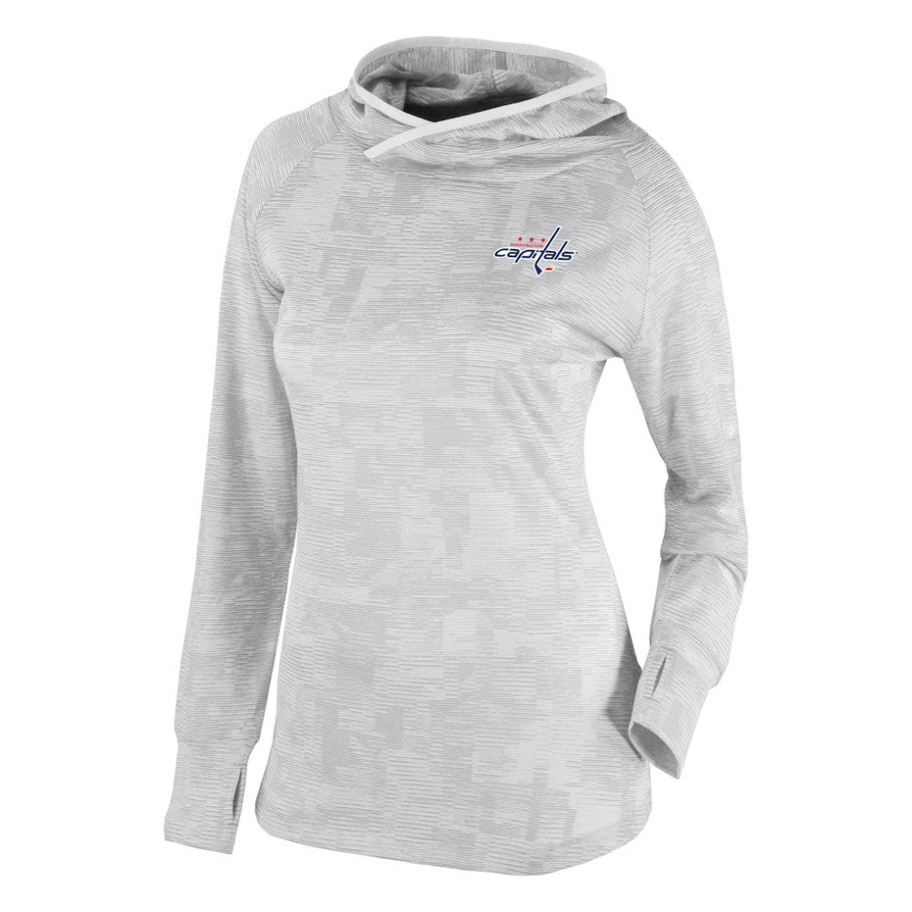 NHL Washington Capitals Columbia Women's Omni-Wick Sunday Ball Pullover Hoodie - White
