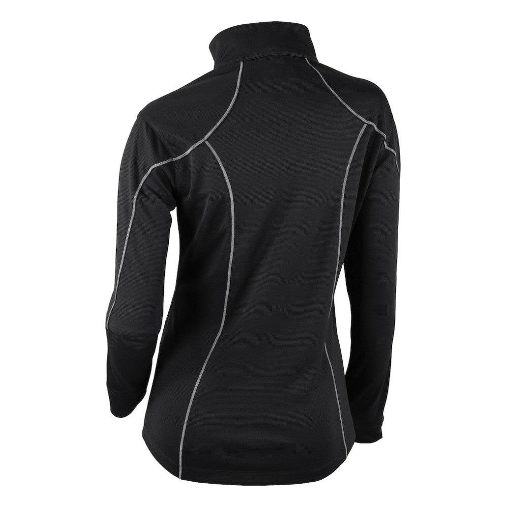 NHL New Jersey Devils Columbia Women's Omni-Wick Shotgun 2.0 Quarter-Zip Pullover Top - Black