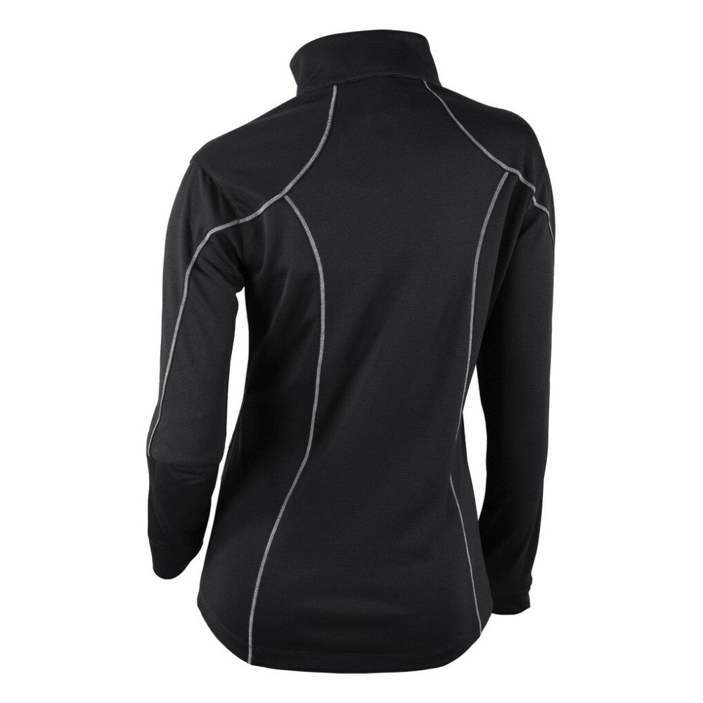 NHL Pittsburgh Penguins Columbia Women's Omni-Wick Shotgun 2.0 Quarter-Zip Pullover Top - Black