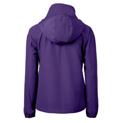 Baltimore Ravens Cutter & Buck Women's Charter Eco Recycled Full-Zip Jacket Purple