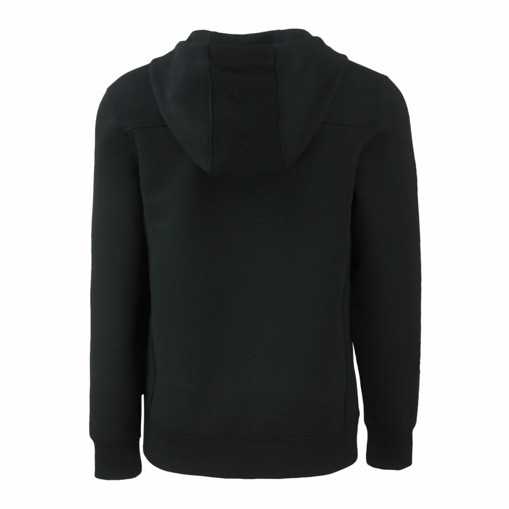 Green Bay Packers Cutter & Buck Helmet Roam Eco Half-Zip Recycled Pullover Hoodie Black