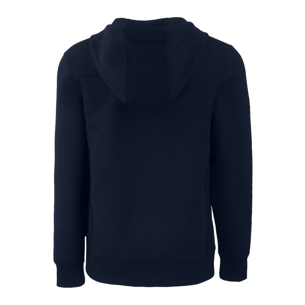 Los Angeles Chargers Cutter & Buck Helmet Roam Eco Half-Zip Recycled Pullover Hoodie Navy