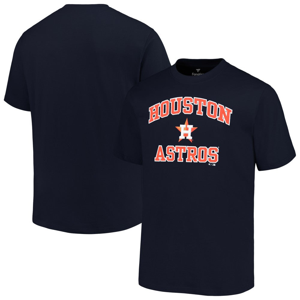 Houston Astros Profile Big & Tall Heart & Soul T-Shirt - Navy T-shirts