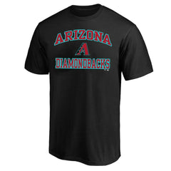 Arizona Diamondbacks Profile Big & Tall Heart & Soul T-Shirt - Black T-shirts