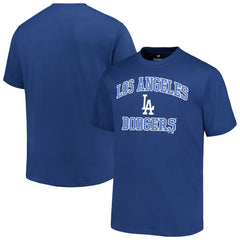 Los Angeles Dodgers Profile Big & Tall Heart & Soul T-Shirt - Royal T-shirts