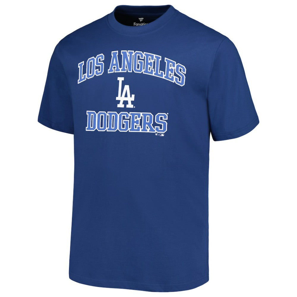 Los Angeles Dodgers Profile Big & Tall Heart & Soul T-Shirt - Royal T-shirts
