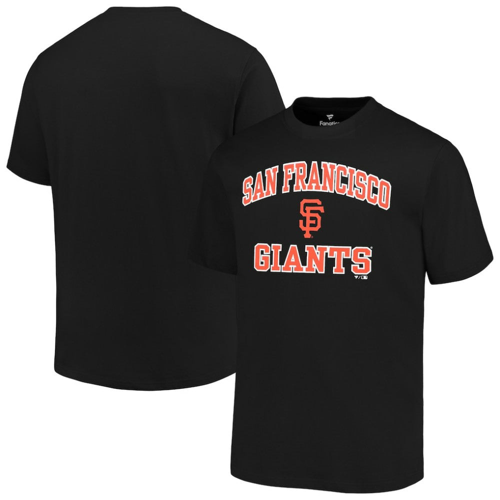 San Francisco Giants Profile Big & Tall Heart & Soul T-Shirt - Black T-shirts