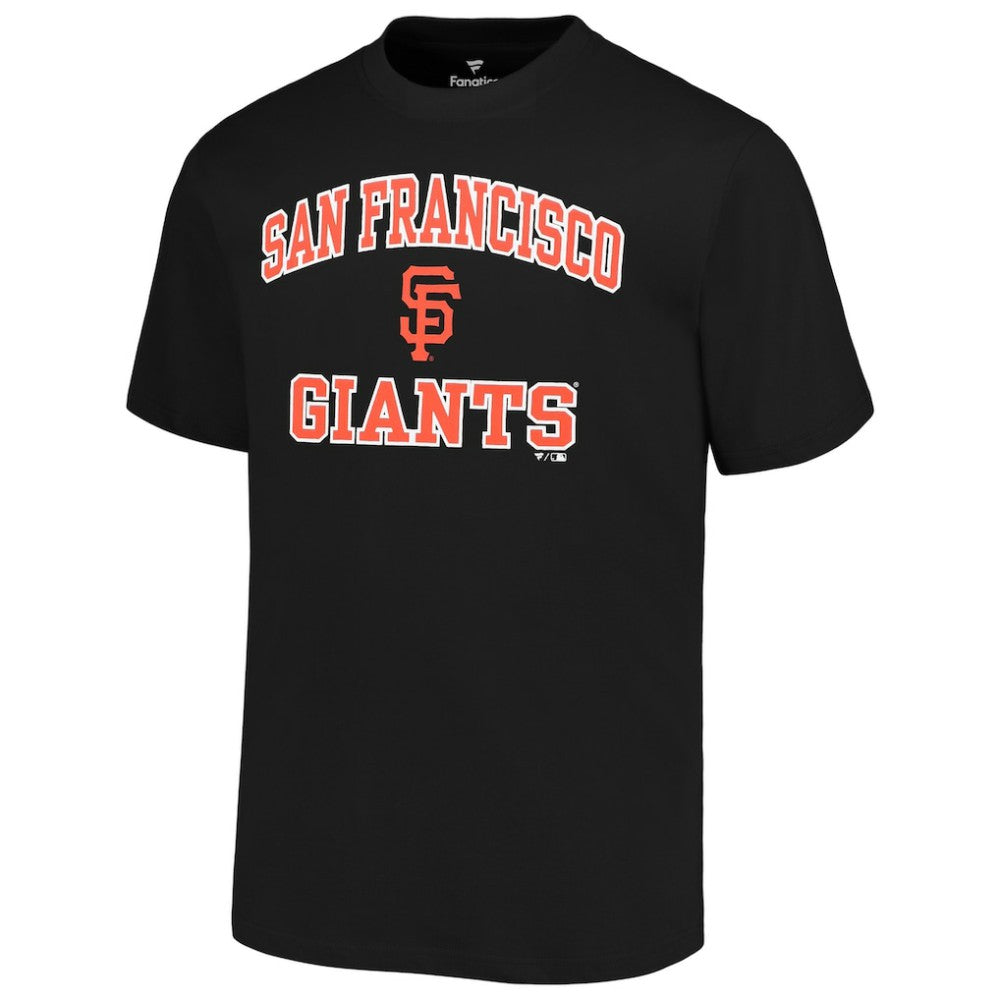 San Francisco Giants Profile Big & Tall Heart & Soul T-Shirt - Black T-shirts