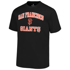 San Francisco Giants Profile Big & Tall Heart & Soul T-Shirt - Black T-shirts