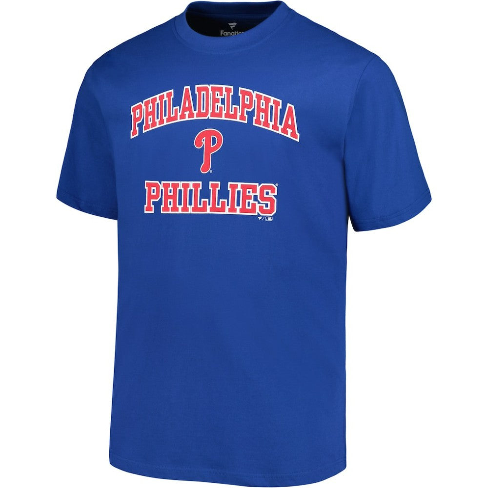 Philadelphia Phillies Profile Big & Tall Heart & Soul T-Shirt - Royal T-shirts