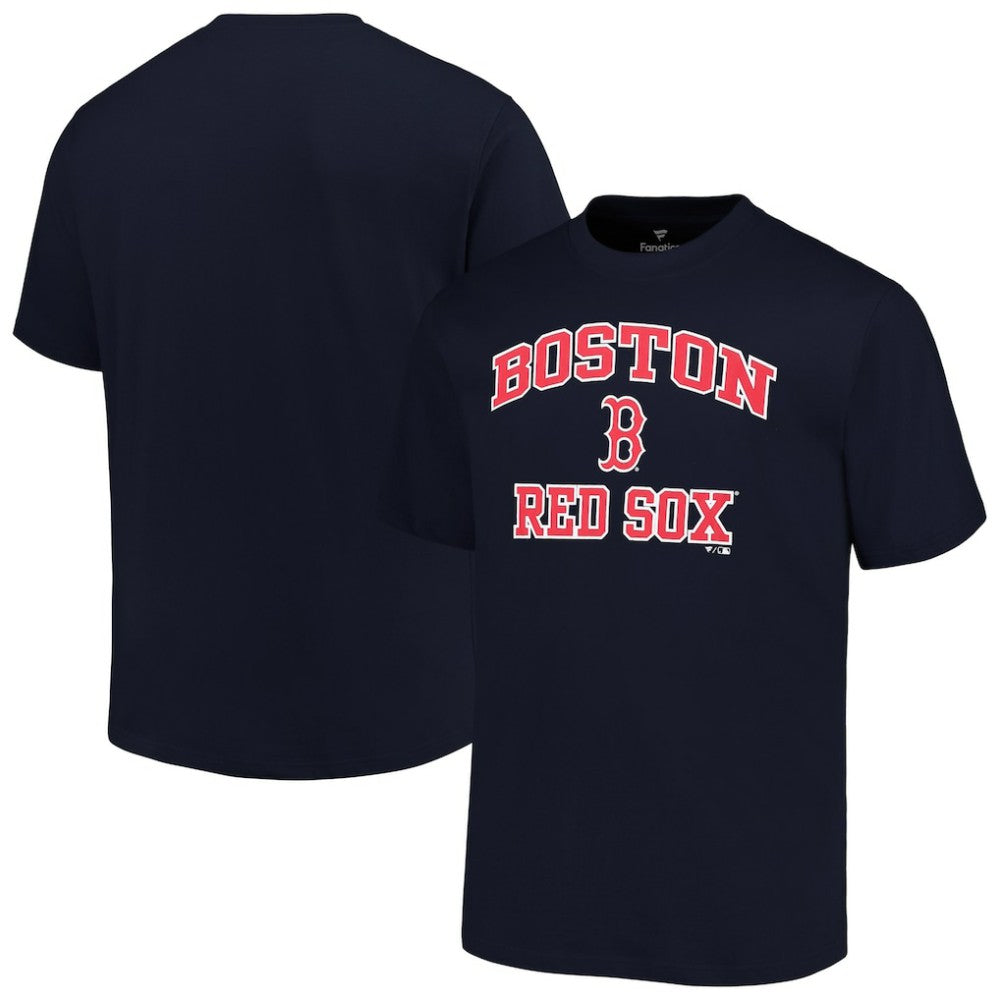 Boston Red Sox Profile Big & Tall Heart & Soul T-Shirt - Navy T-shirts