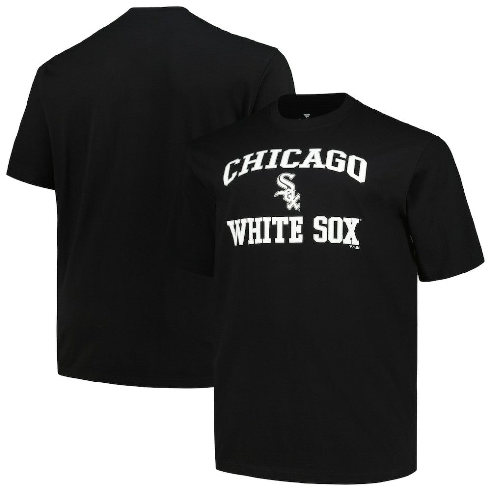 Chicago White Sox Profile Big & Tall Heart & Soul T-Shirt - Black T-shirts