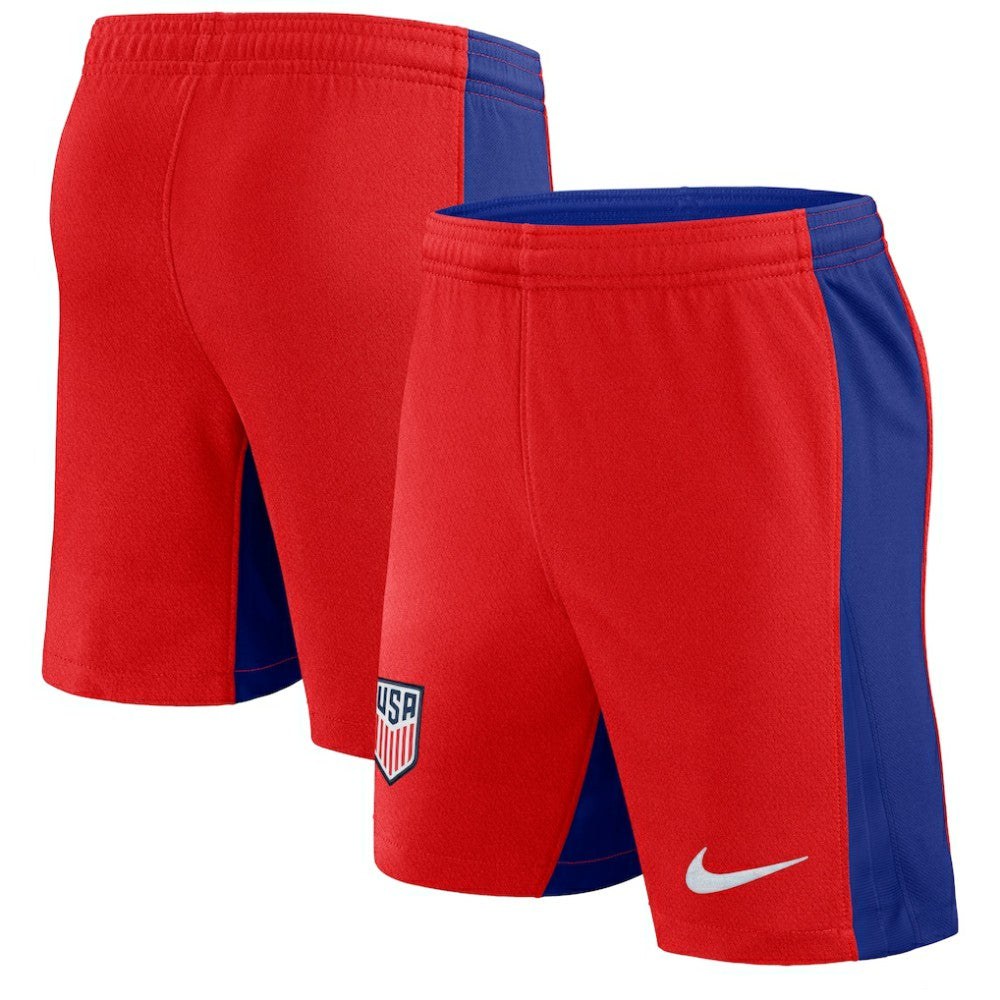 USMNT 2024 Away Stadium Shorts Red