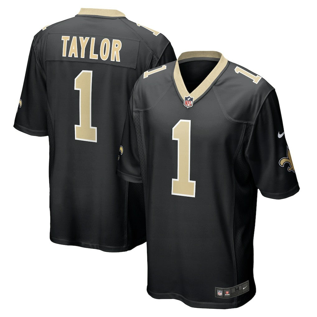 Alontae Taylor New Orleans Saints Team Game Jersey Black