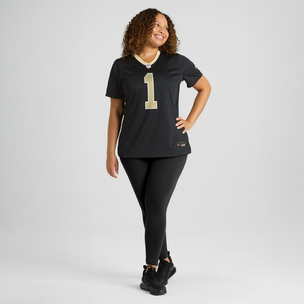 Alontae Taylor New Orleans Saints Women's Team Game Jersey Black