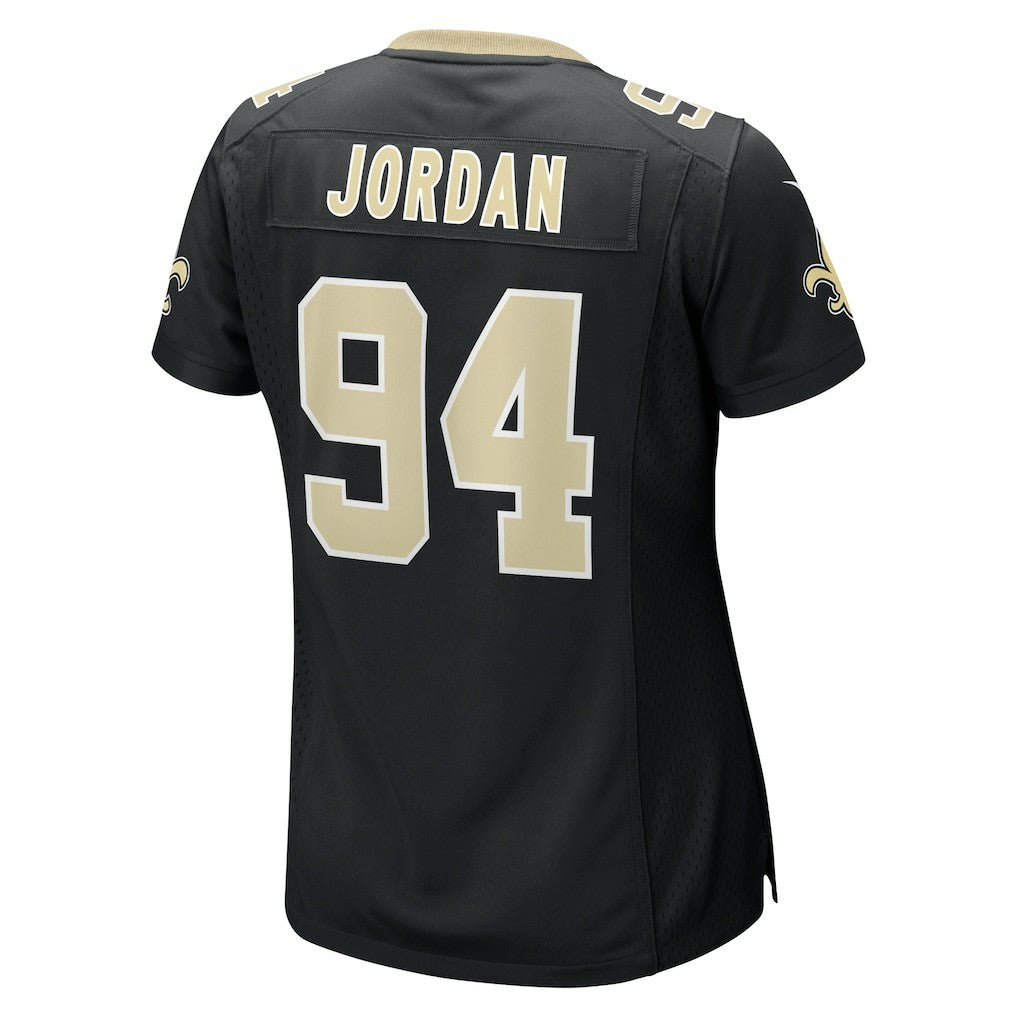 Cameron Jordan New Orleans Saints Women's Team Game Jersey Black