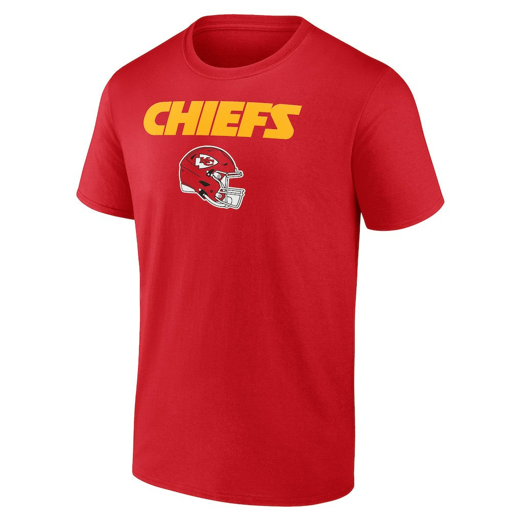 Travis Kelce Kansas City Chiefs Team Wordmark Player Name & Number T-Shirt Red