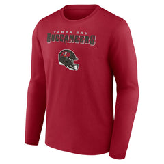 Baker Mayfield Tampa Bay Buccaneers Team Wordmark Player Name & Number Long Sleeve T-Shirt Red