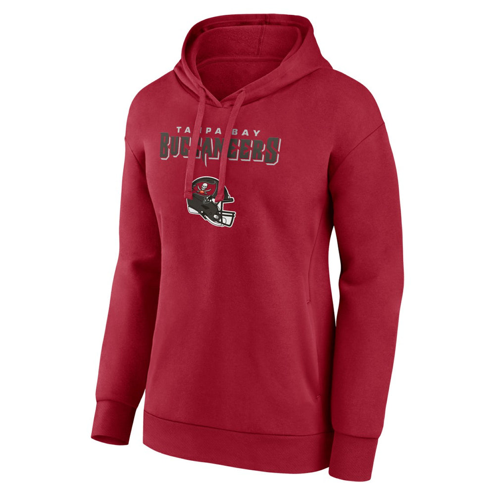 Baker Mayfield Tampa Bay Buccaneers Women’s Team Wordmark Player Name & Number Pullover Hoodie Red