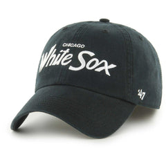 Chicago White Sox '47 Crosstown Classic Franchise Fitted Hat - Black Hats