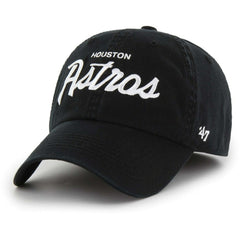 Houston Astros '47 Crosstown Classic Franchise Fitted Hat - Black Hats