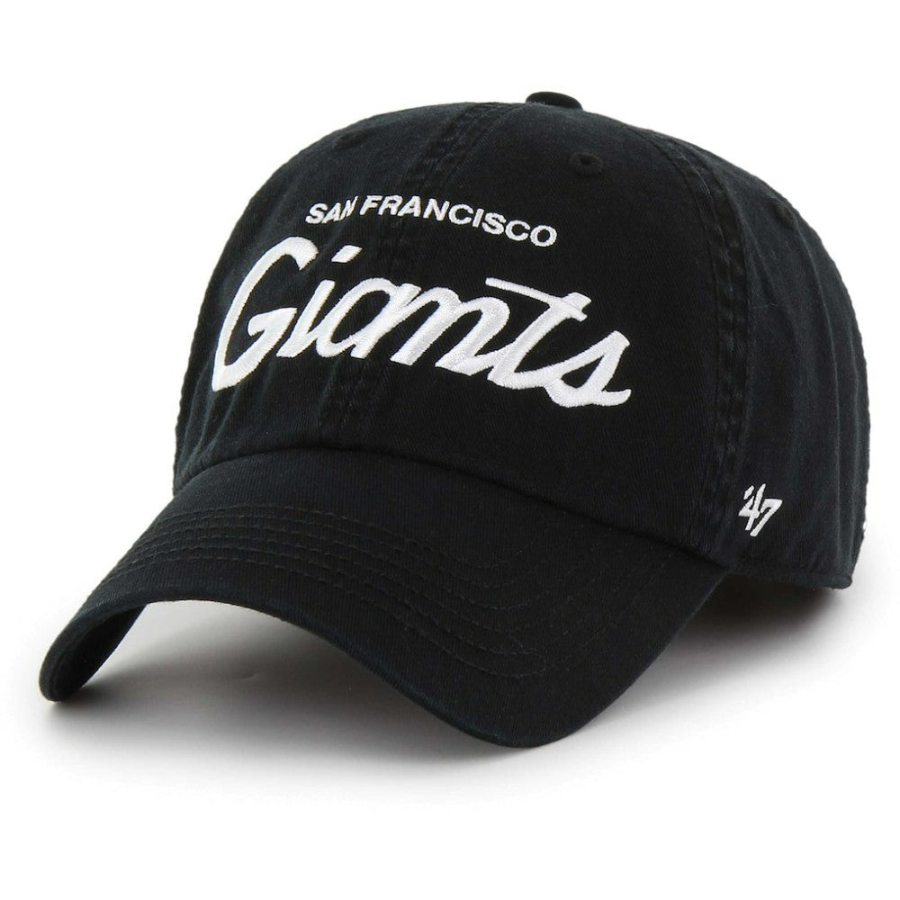 San Francisco Giants '47 Crosstown Classic Franchise Fitted Hat - Black Hats