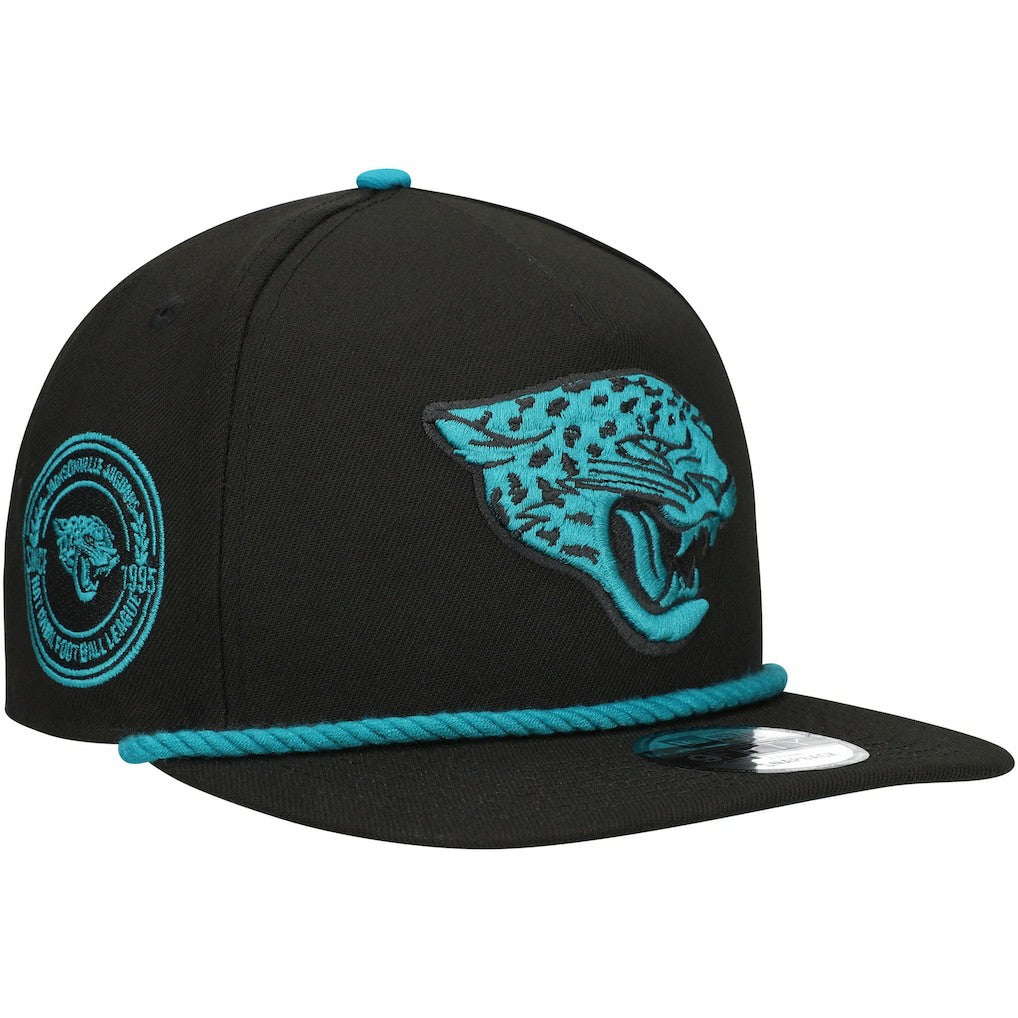 Jacksonville Jaguars New Era Captain Snapback Hat Black