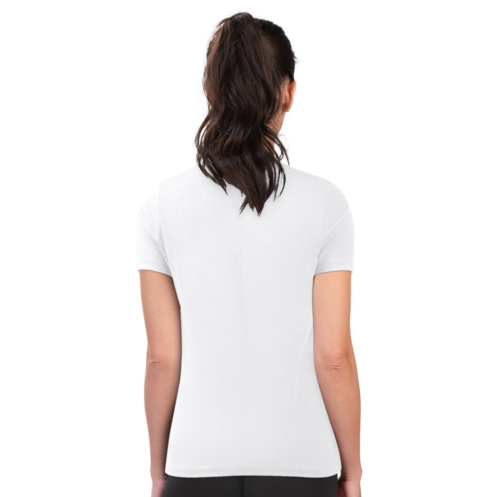Cincinnati Reds G-III 4Her by Carl Banks Women's Super-Slim Fit Lightweight City Graphic T-Shirt - White T-shirts