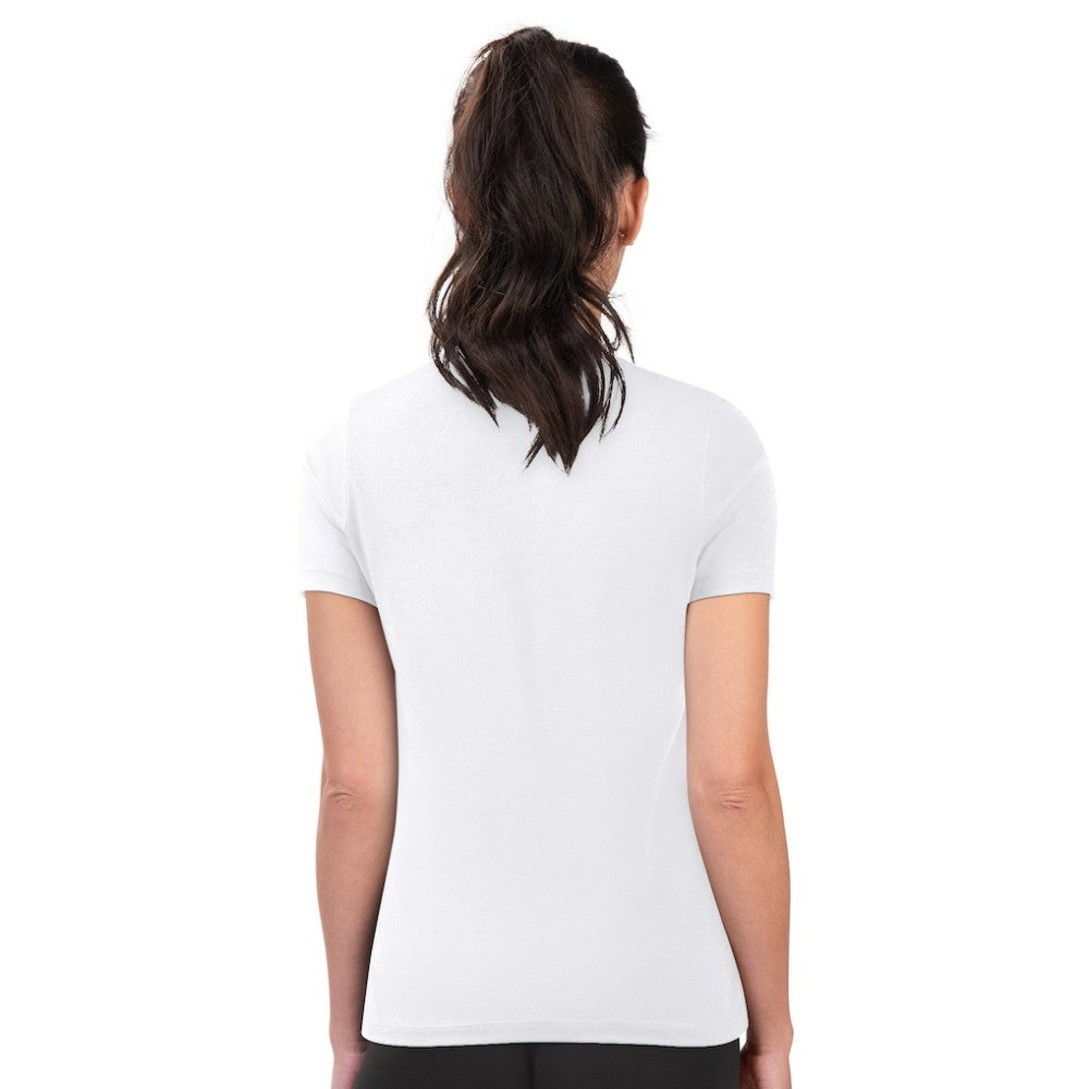 Detroit Tigers G-III 4Her by Carl Banks Women's Super-Slim Fit Lightweight City Graphic T-Shirt - White T-shirts