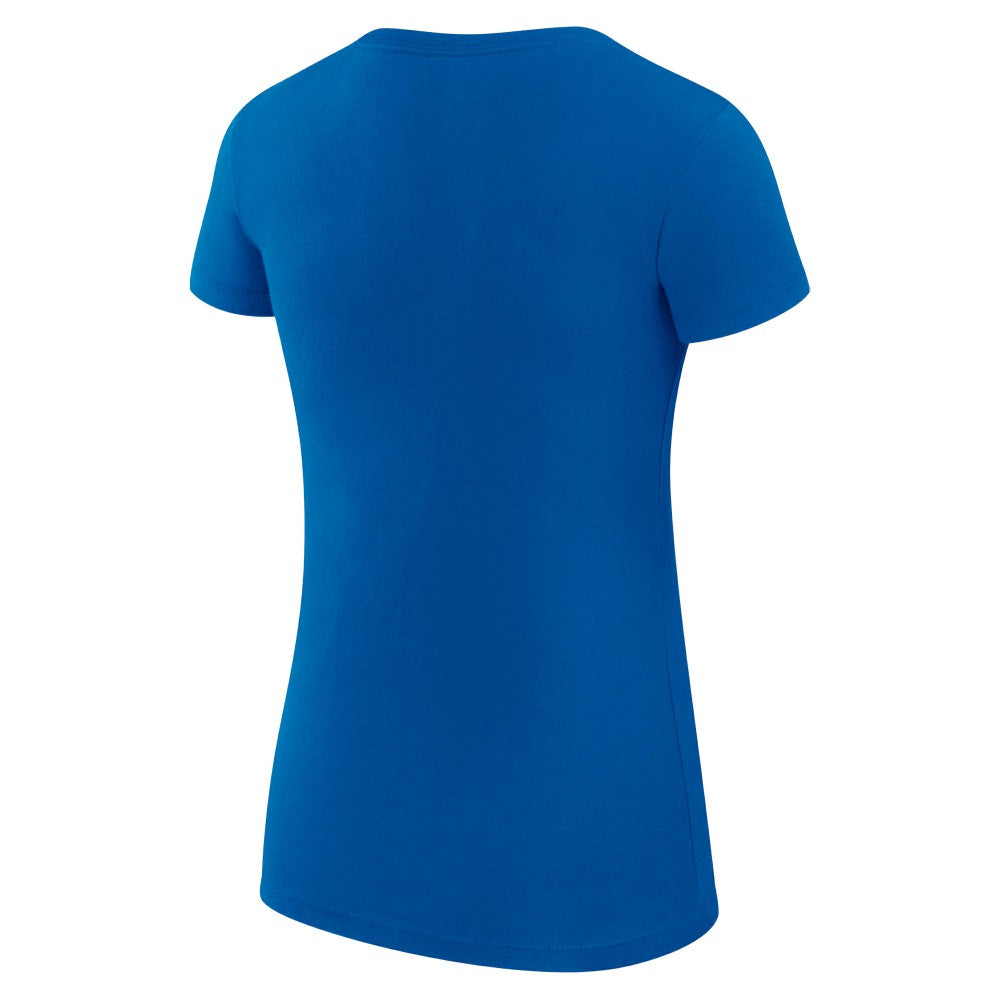 Kansas City Royals G-III 4Her by Carl Banks Women's Super-Slim Fit Lightweight City Graphic T-Shirt - Royal T-shirts