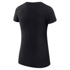 Miami Marlins G-III 4Her by Carl Banks Women's Super-Slim Fit Lightweight City Graphic T-Shirt - Black T-shirts