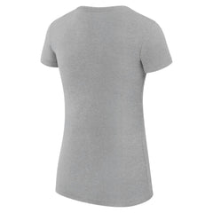 Milwaukee Brewers G-III 4Her by Carl Banks Women's Super-Slim Fit Lightweight City Graphic T-Shirt - Heather Gray T-shirts