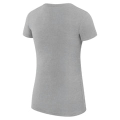 Minnesota Twins G-III 4Her by Carl Banks Women's Super-Slim Fit Lightweight City Graphic T-Shirt - Heather Gray T-shirts