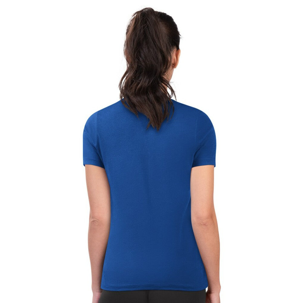 Toronto Blue Jays G-III 4Her by Carl Banks Women's Super-Slim Fit Lightweight City Graphic T-Shirt - Royal T-shirts