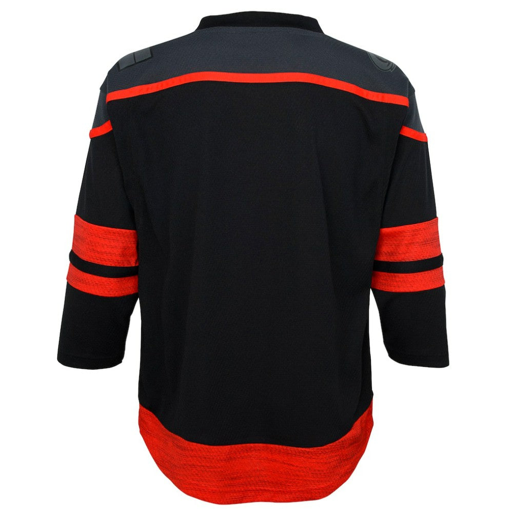 NHL Carolina Hurricanes Youth Home Replica Jersey - Black