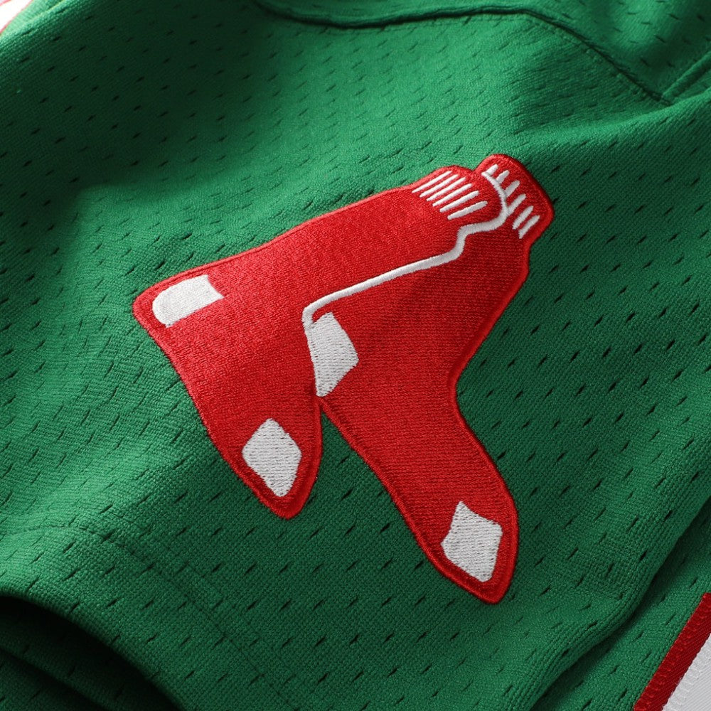 David Ortiz Boston Red Sox Mitchell & Ness Cooperstown Collection Mesh Batting Practice Jersey - Kelly Green Jerseys