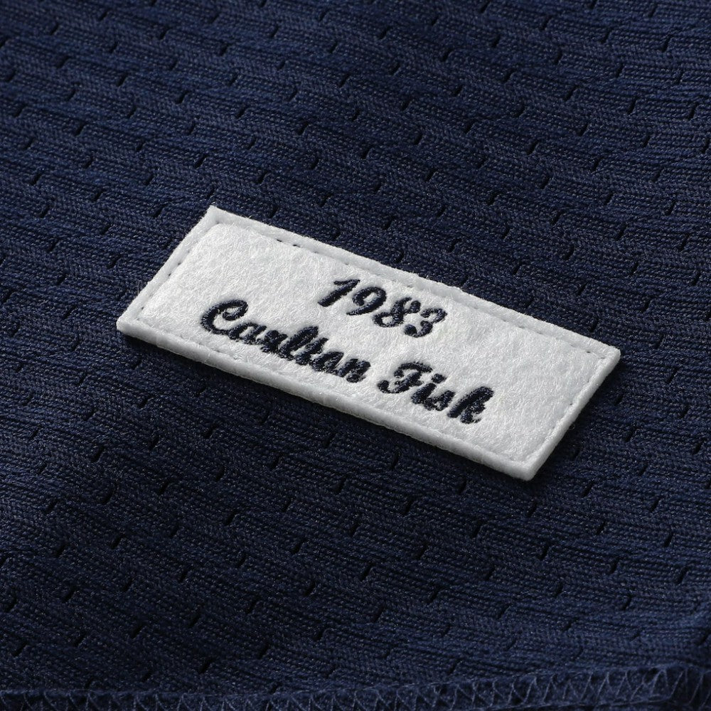 Carlton Fisk Chicago White Sox Mitchell & Ness Authentic Batting Practice Jersey - Navy Jerseys