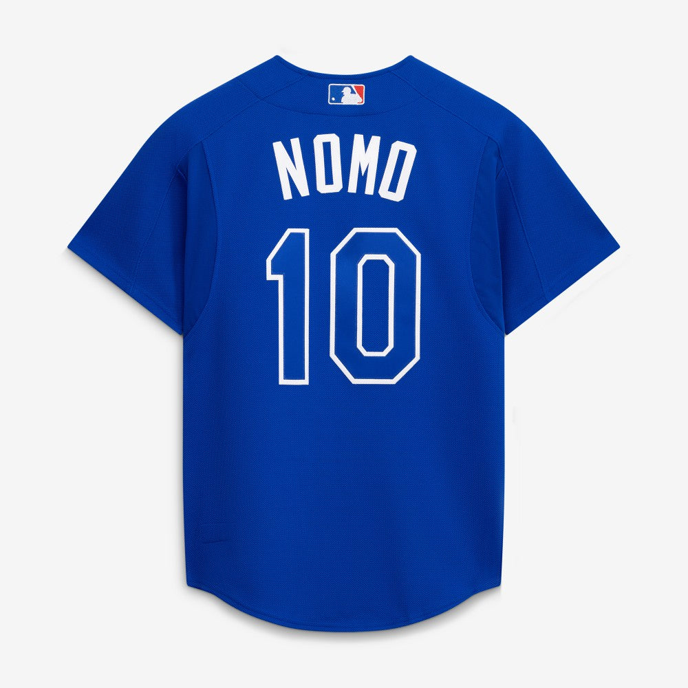 Hideo Nomo Los Angeles Dodgers Mitchell & Ness Cooperstown Collection 2004 Batting Practice Jersey - Royal Jerseys
