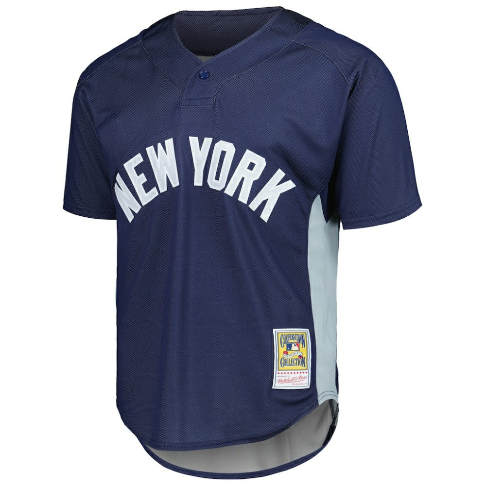 Mariano Rivera New York Yankees Mitchell & Ness Authentic Batting Practice Jersey - Navy Jerseys