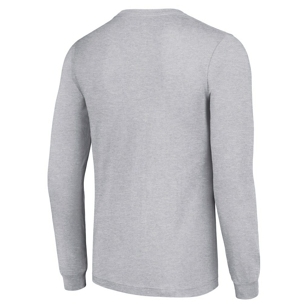 Washington Commanders Starter Tailsweep Long Sleeve T-Shirt Heather Gray