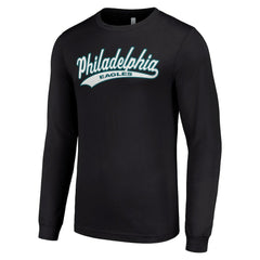 Philadelphia Eagles Starter Tailsweep Long Sleeve T-Shirt Black