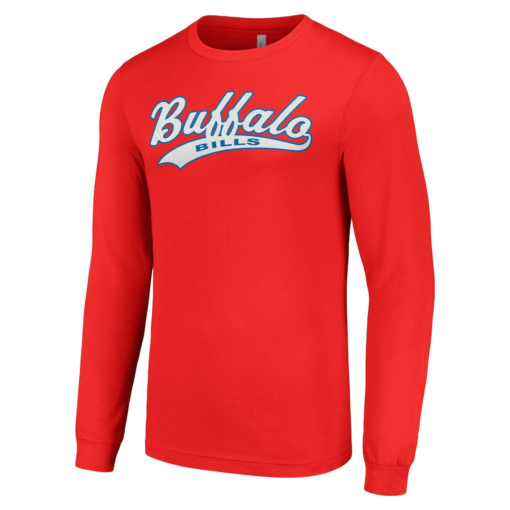 Buffalo Bills Starter Tailsweep Long Sleeve T-Shirt Red