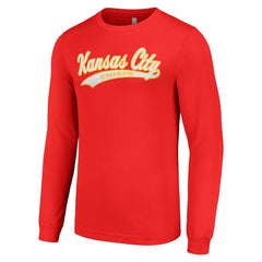 Kansas City Chiefs Starter Tailsweep Long Sleeve T-Shirt Red