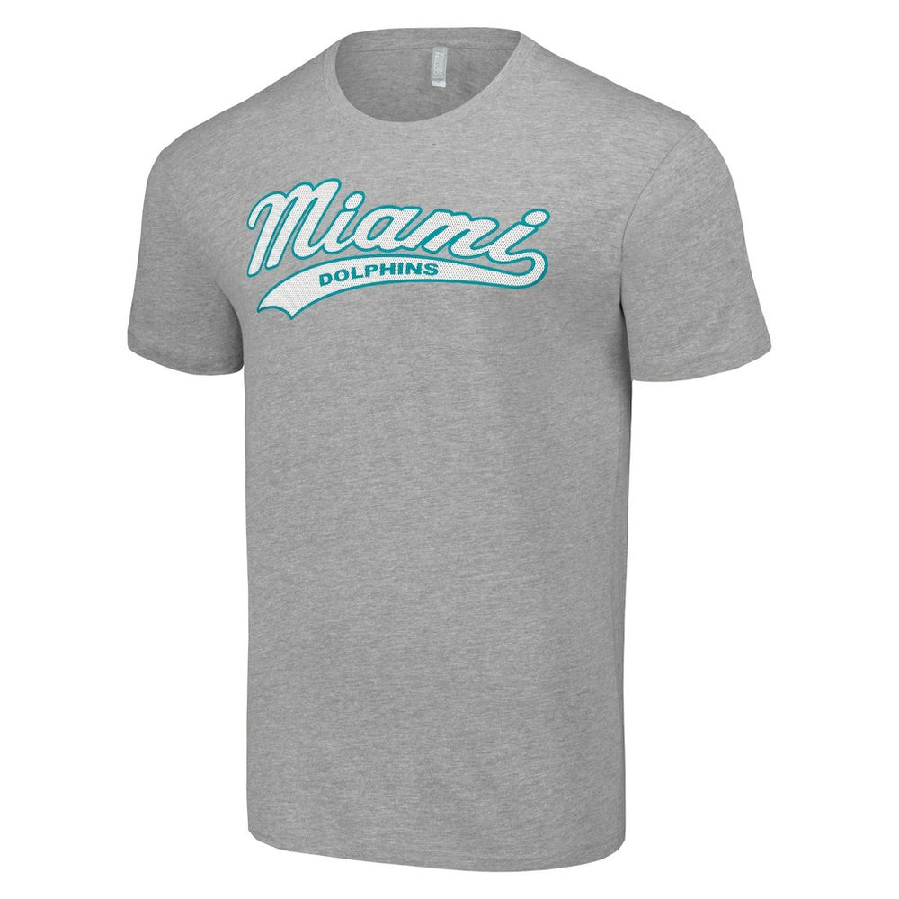 Miami Dolphins Starter Tailsweep T-Shirt Heather Gray