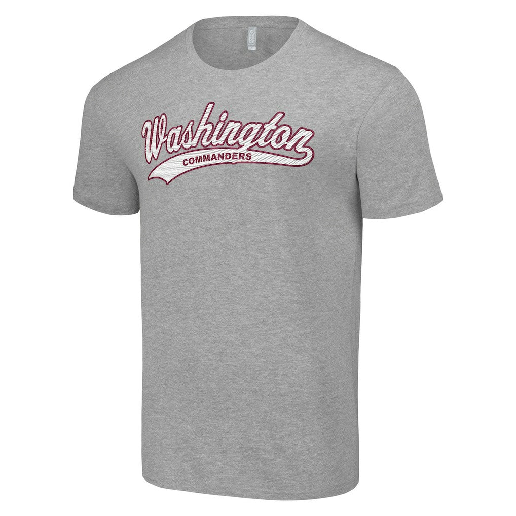 Washington Commanders Starter Tailsweep T-Shirt Heather Gray