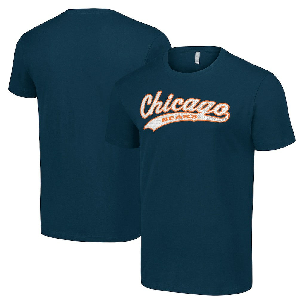 Chicago Bears Starter Tailsweep T-Shirt Navy